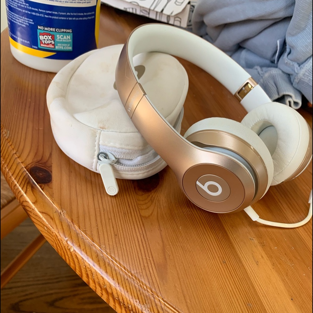 Never worn Beats by Dre headphones